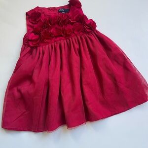 BabyGap girls red/crimson dress -holiday or Valentine’s Day 🥰